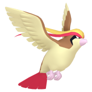 pidgeot 0 loend